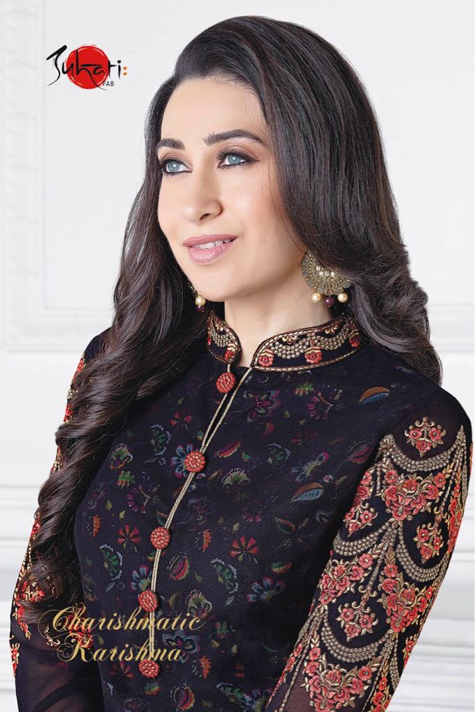 Suhati By Charismatic Karishma Catalog Georgette Straight Designer Wear Salwar Kameez Wholesale Dealer Surat