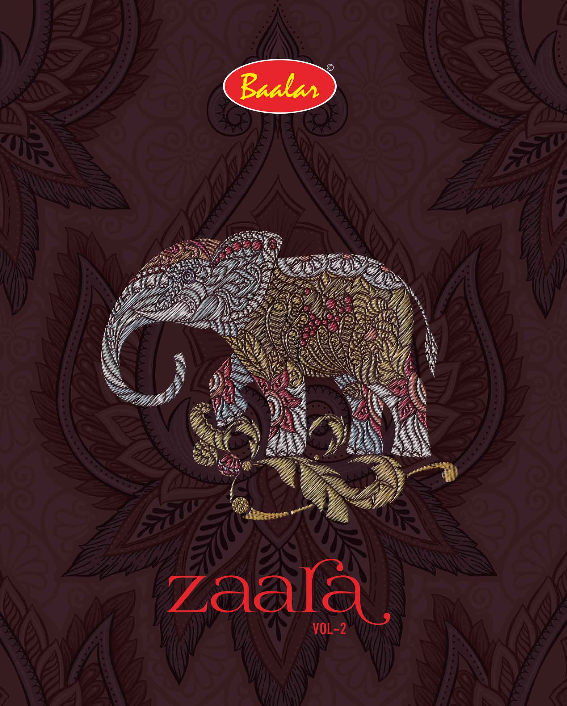 Zaara Vol 2 Baalar Cotton Fancy Dress Material Collection Wholesale Price Seller In Surat