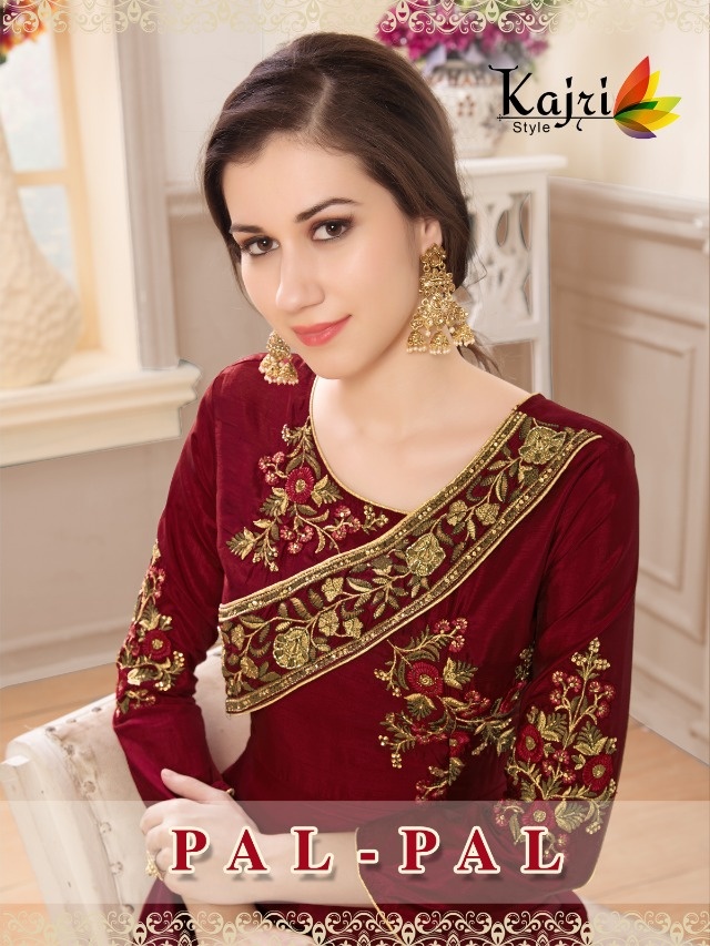 Kajri Style Pal Pal 1 Muslin Silk Party Wear Eid Collection Wholesale Rate Seller In Surat