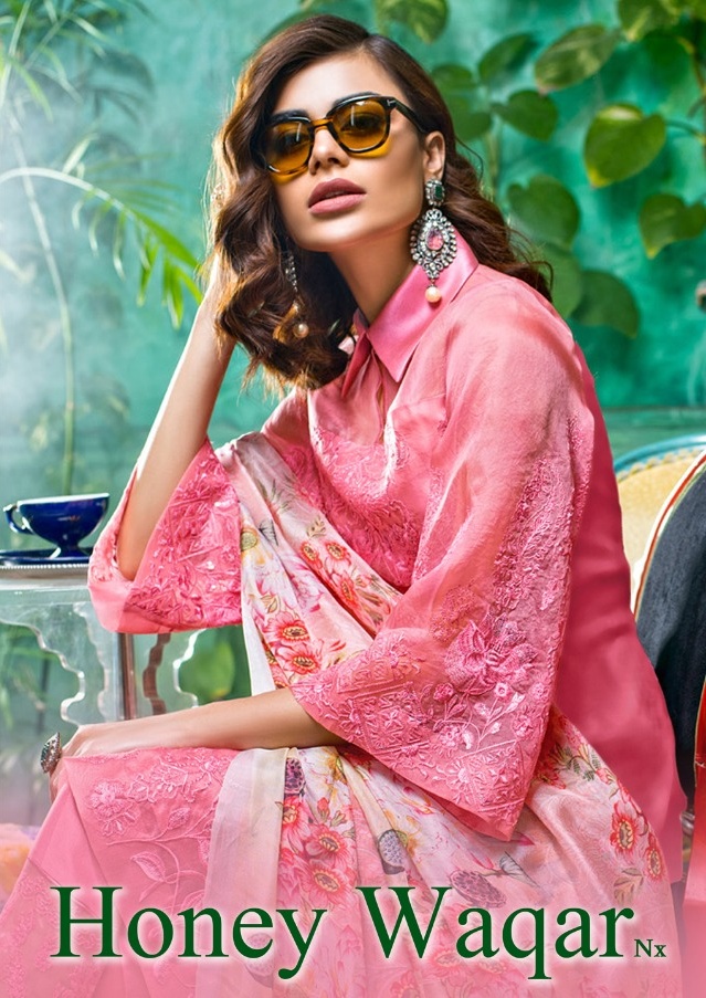 Honey Waqar Nx By Shraddha Designer Pakistani Suits Catalog Supplier From Surat