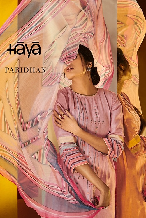 Haya Paridhan Catalog Designer Fancy Ladies Punjabi Suits Supplier Surat