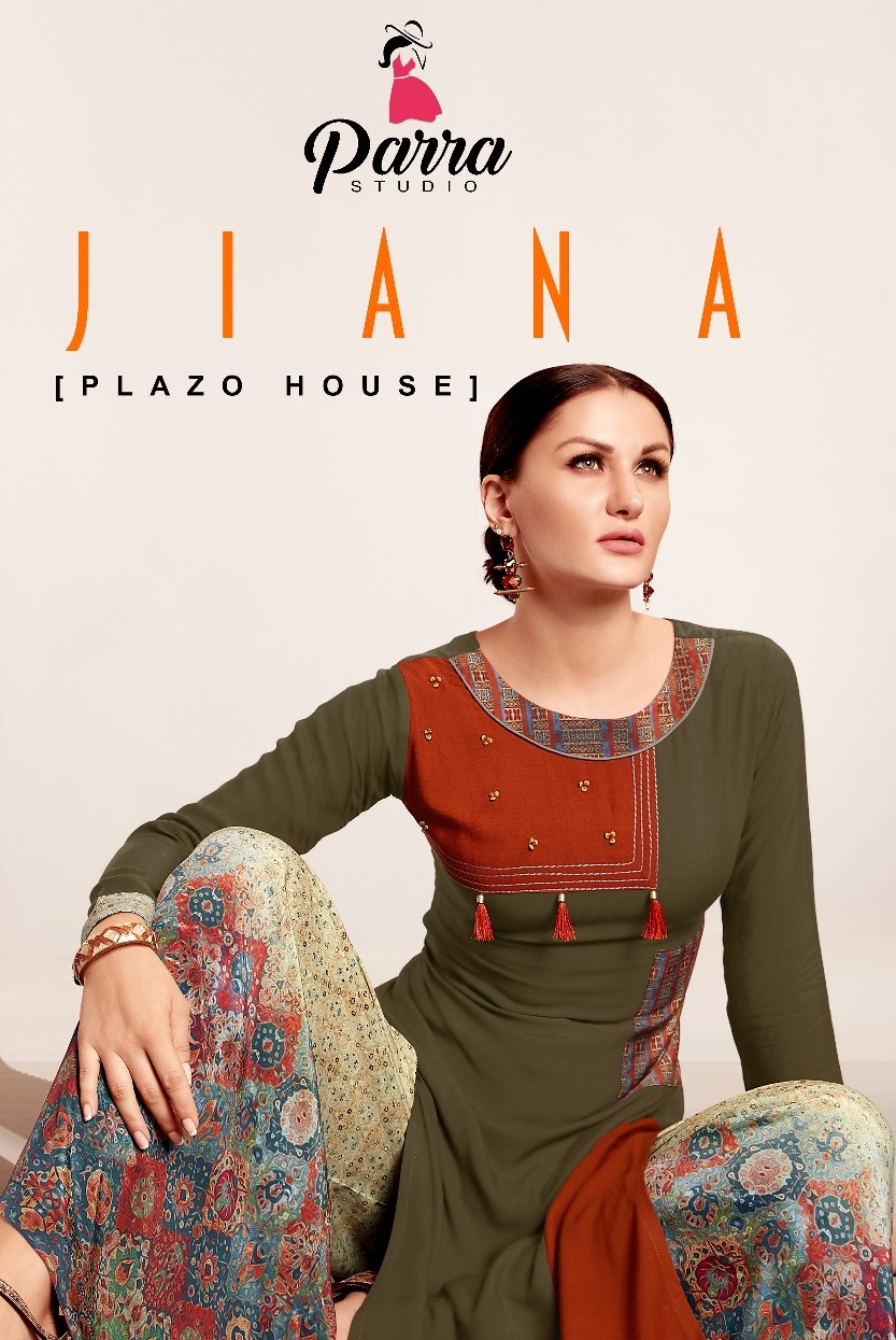 Parra Studio Jiana Plazo House Catalog Wholesale Collection Best Rate Supplier From Surat