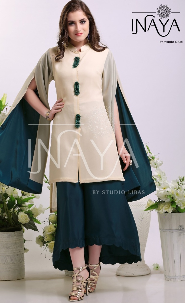 Inaya Presents Luxury Pret Collection Wholesale Top Bottom Collection At Surat