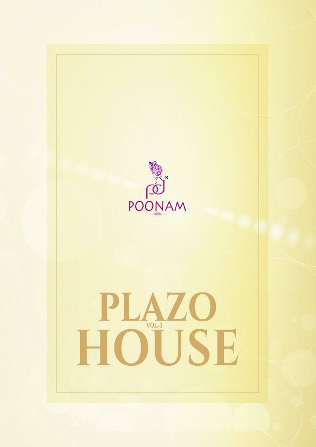 Poonam Designer Plazzo House Vol 3 Wholesale Kurtis Plazo Set Collection Best Rate Supplier Surat