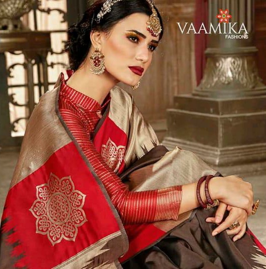 Vaamika Heritage Silk Designer Wholesale Silk Sarees For Business Surat