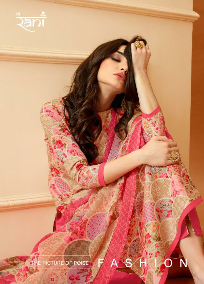 Rani Fashion Shine Vol 2 Cotton Heavy Work Designer Suits Collection Wholesale Price Supplier Surat