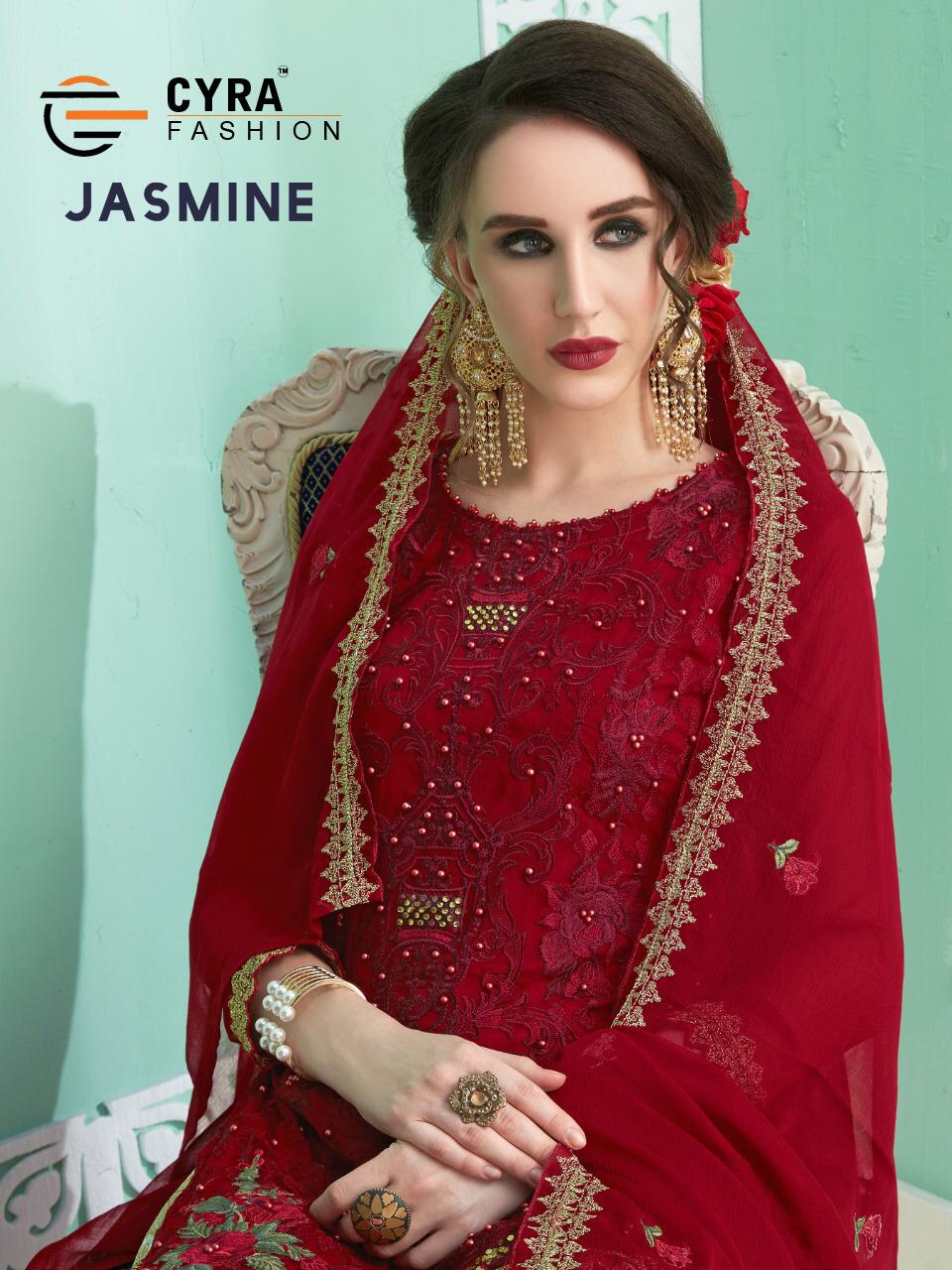 Cyra Jasmine Georgette Heavy Embroidered Salwar Kameez Wholesale Supplier Manufacturer Online Dealer At Surat
