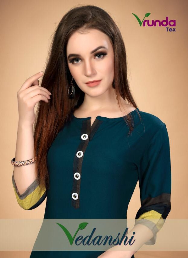 Vrunda Tex Vedanshi Heavy Reyon Printed Kurti With Plazzo Collection Wholesale Supplier Online Manufacturer At Surat
