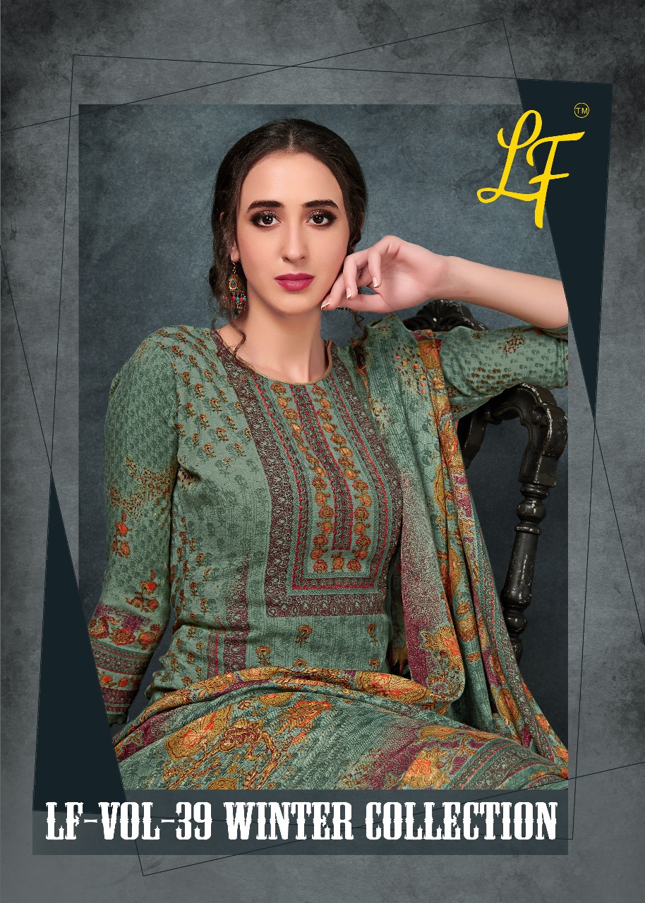 Lavli Fashion Lf Vol 39 Winter Collection Wholesale Pashmina Suits Online Supplier In Surat