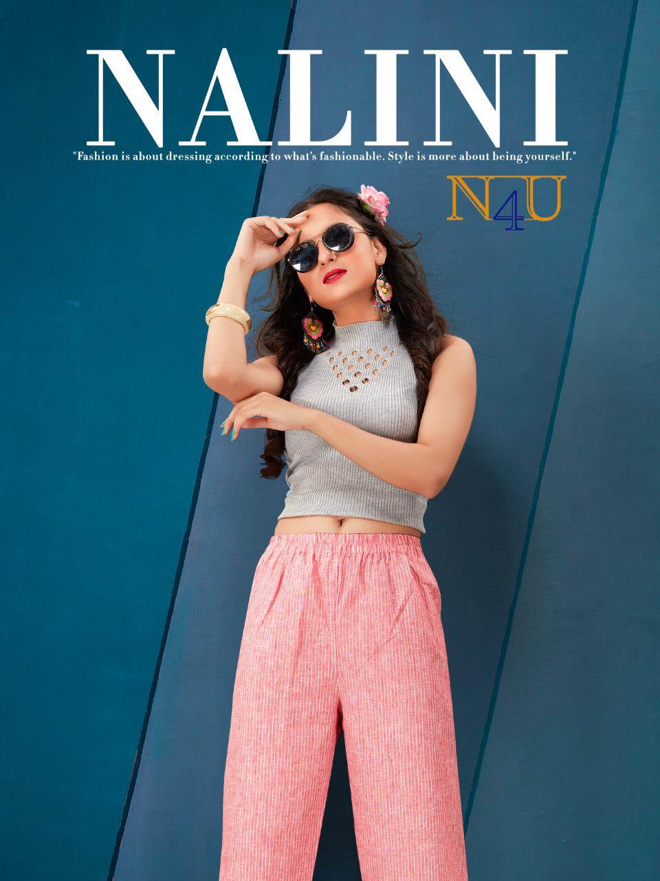 N4u Neha Fashion Nalini Linen Style Pants Collection Wholesale Supplier In Surat