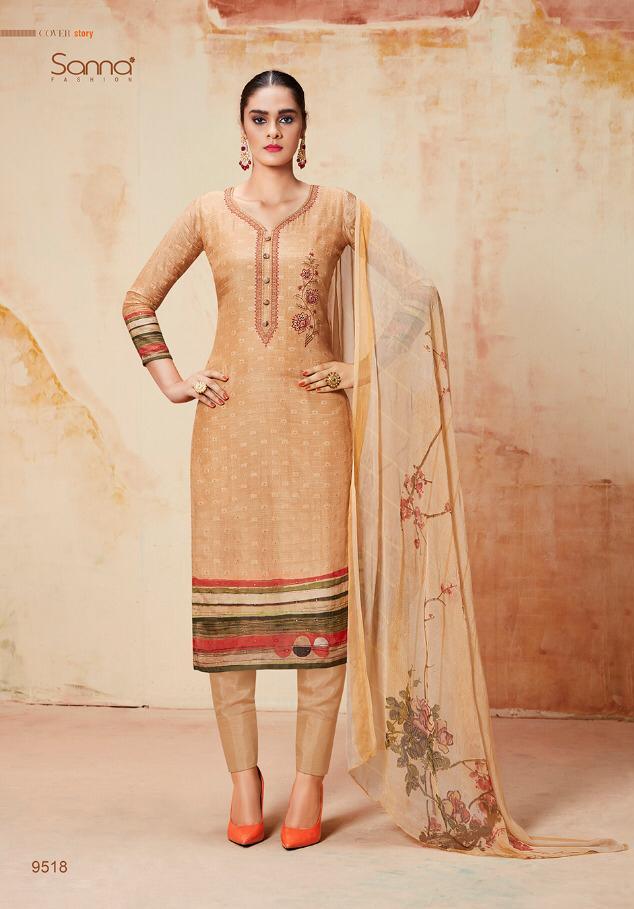Sanna Fashion Veronika Exclusive Modal Silk Dress Material Collection Wholesale Surat