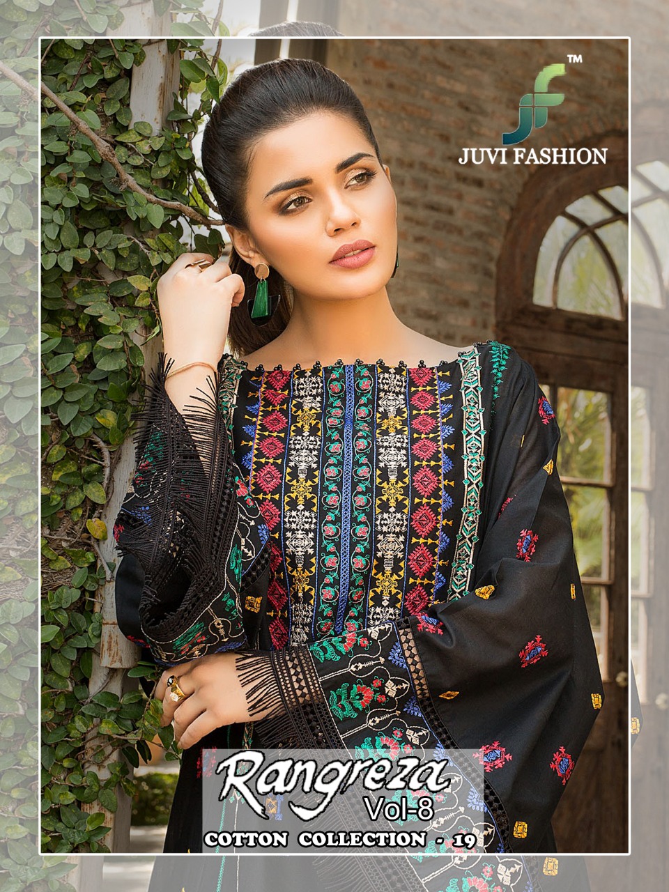 Rangreza Vol-18 Juvi Fashion Cotton Collection-19 Pakistani Cotton Suits Collection Wholesale Surat