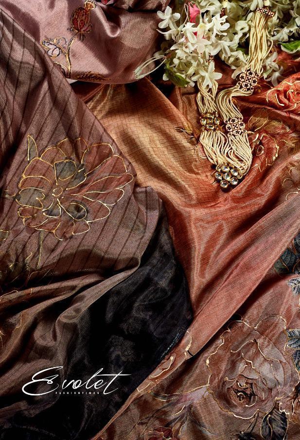 Sargam Prints Presents Evolet Silk Designer Suits Wholesale Collection Online Dealer
