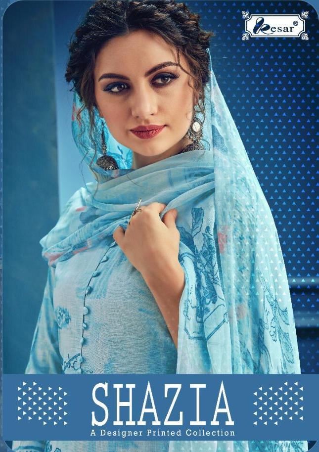Kesar Launch Shazia 7501-7510 Series Cotton Designer Dress Material Wholesale Collection