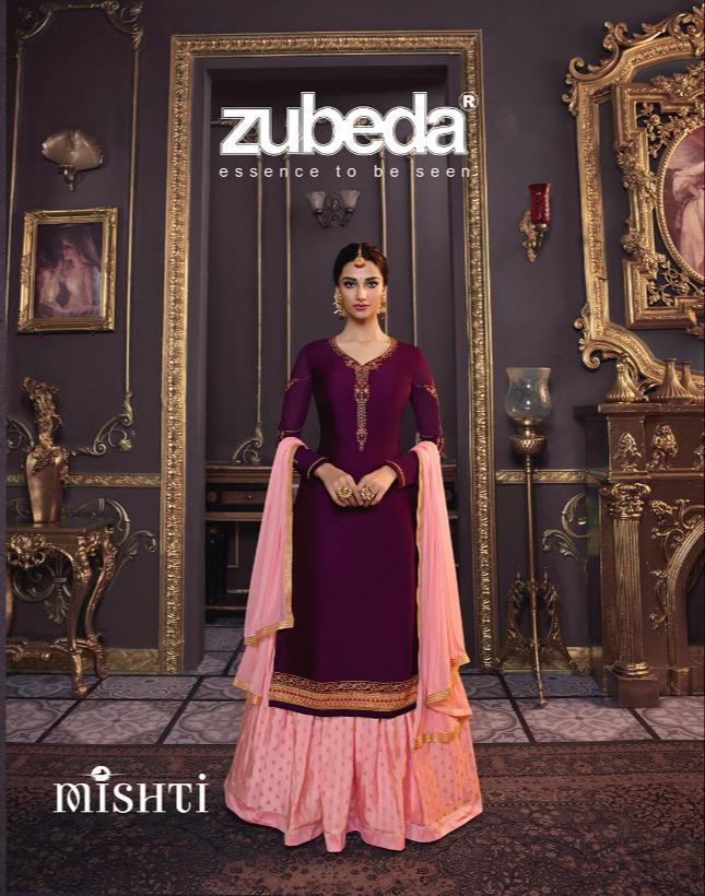 Zubeda Presents Mishti Exclusive Bridal Wear Salwar Kameez Collection Online Wholesaler