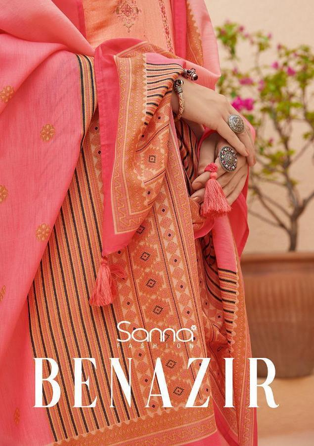 Sanna Fashion Banzir Pure Cotton Silk Printed Suits Collection Online Suppliers From Surat