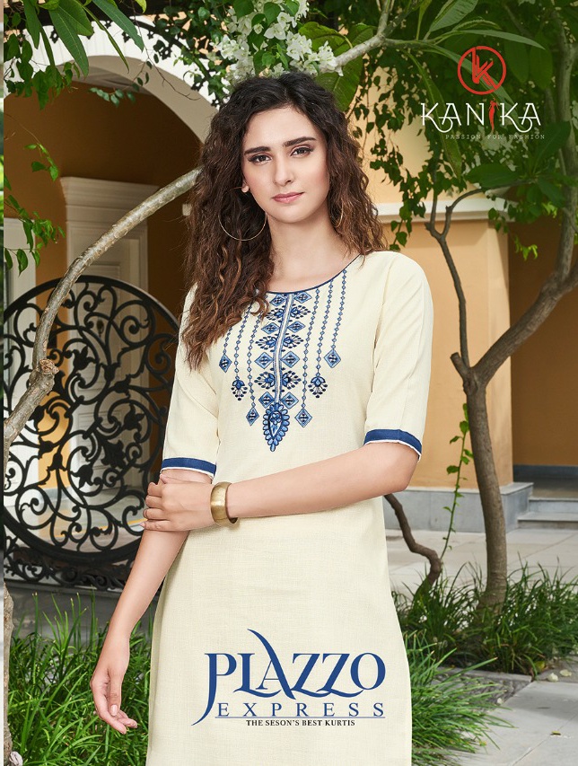 Kanika Plazzo Express Catalog Rubby Silk Fancy Kurtis With Plazo Set Wholesaler In Surat