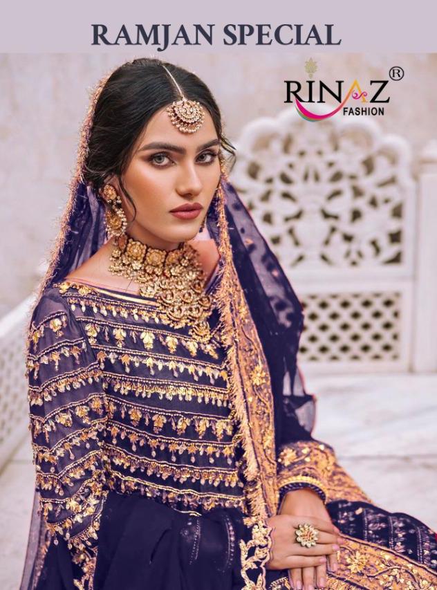 Rinaz Fashion Ramjan Special Pakistani Suits Catalog Wholesale Dealer Surat Market