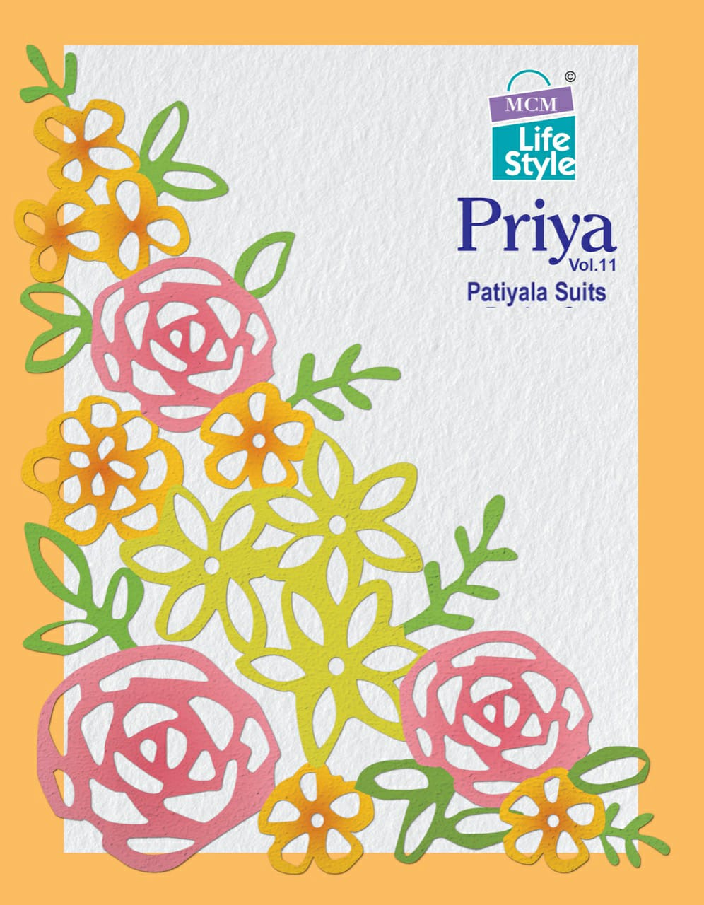 Mcm Lifestyle Priyalaxmi Vol 11 Patiyala Salwar Suits Collection Wholesale Price Supplier