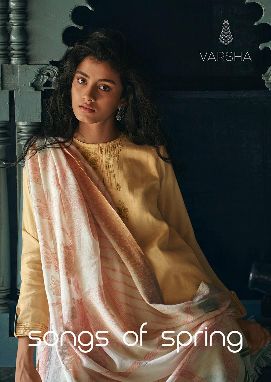 Varsha Fashion Songs Of Springs Salwar Kameez Ethnical Look Collection Wholesale Price