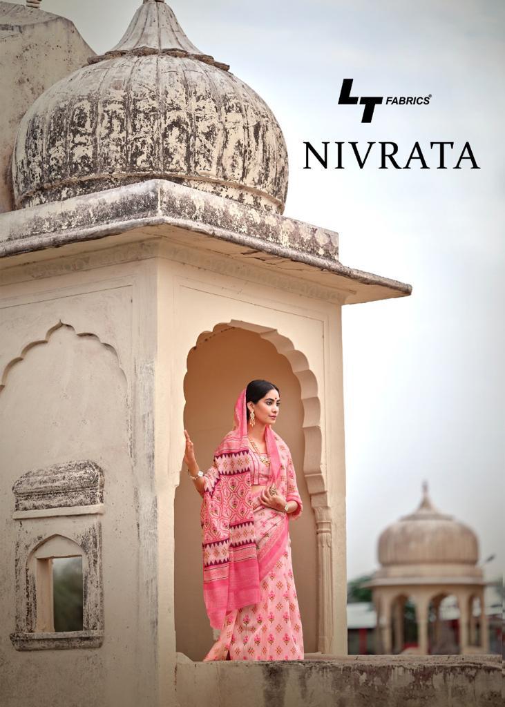 Lt Fabrics Nivrata Cotton Silk Designer Sarees Collection Wholesale Price Supplier Surat