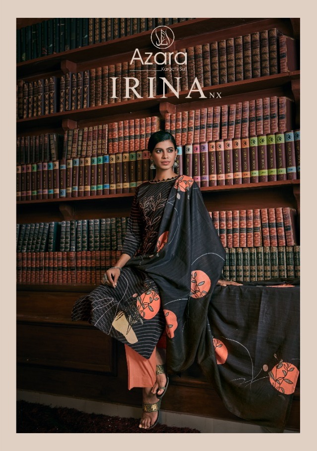 Radhika Fashion Azara Irina Nx Jam Cotton Designer Salwar Kameez Wholesale Price