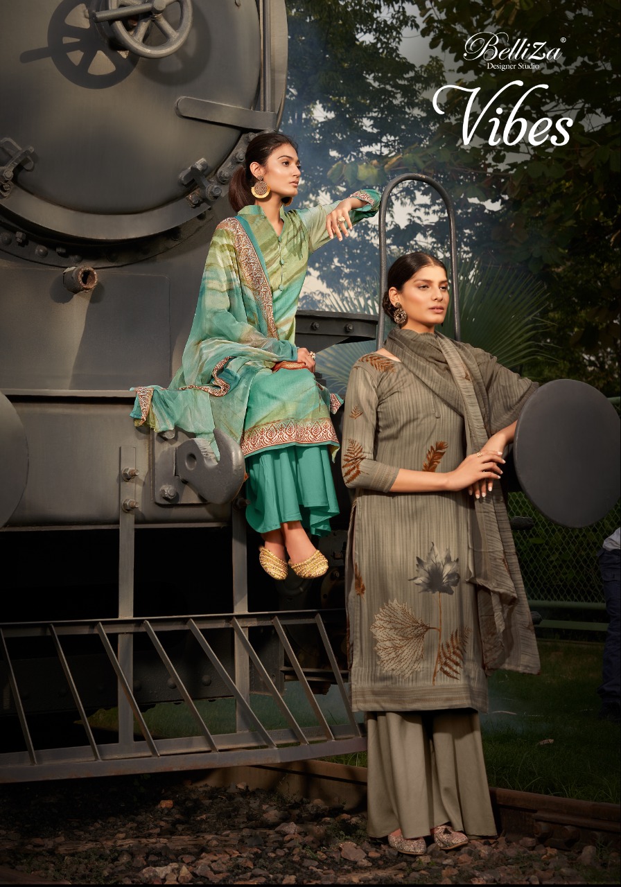Belliza Designer Vibes Catalogue Pure Rayon Fancy Punjabi Suits Collection Surat