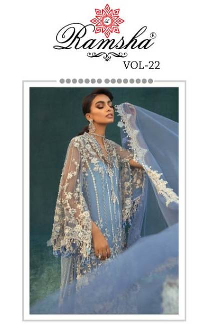 Ramsha Presents Vol 212 351-354 Series Wholesale Pakistani Salwar Kameez Collection Surat