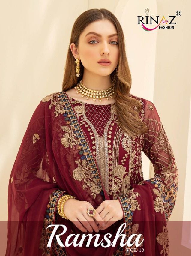 Rinaz Fashion Ramsha Vol 10 Wholesale Pakistani Wholesale Price Surat