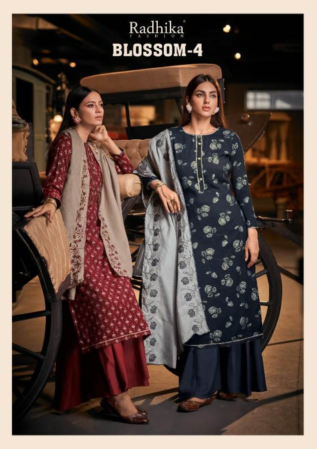 Radhika Fashion Blossom Vol 4 Cotton Fancy Punjabi Salwar Kameez Surat