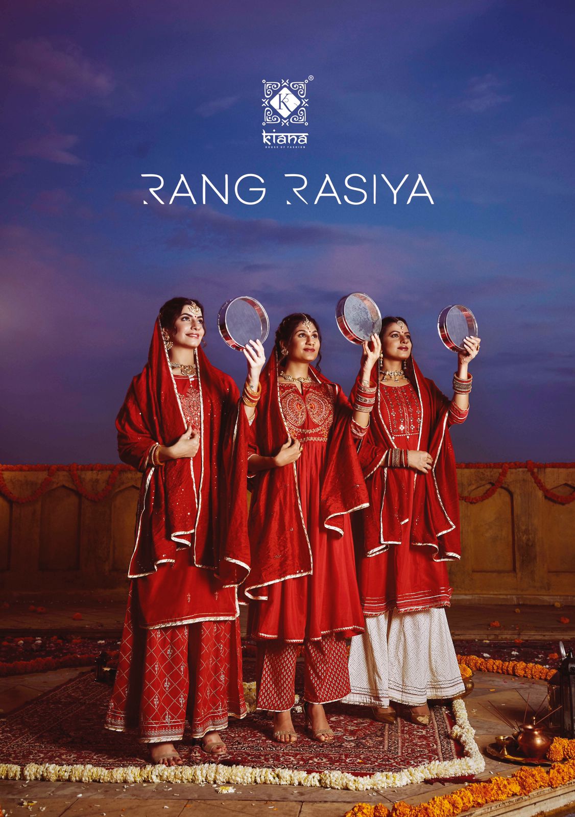 Kiana Fashion Rang Rasiya Karva Chauth Special Edition Collection Wholesale Price