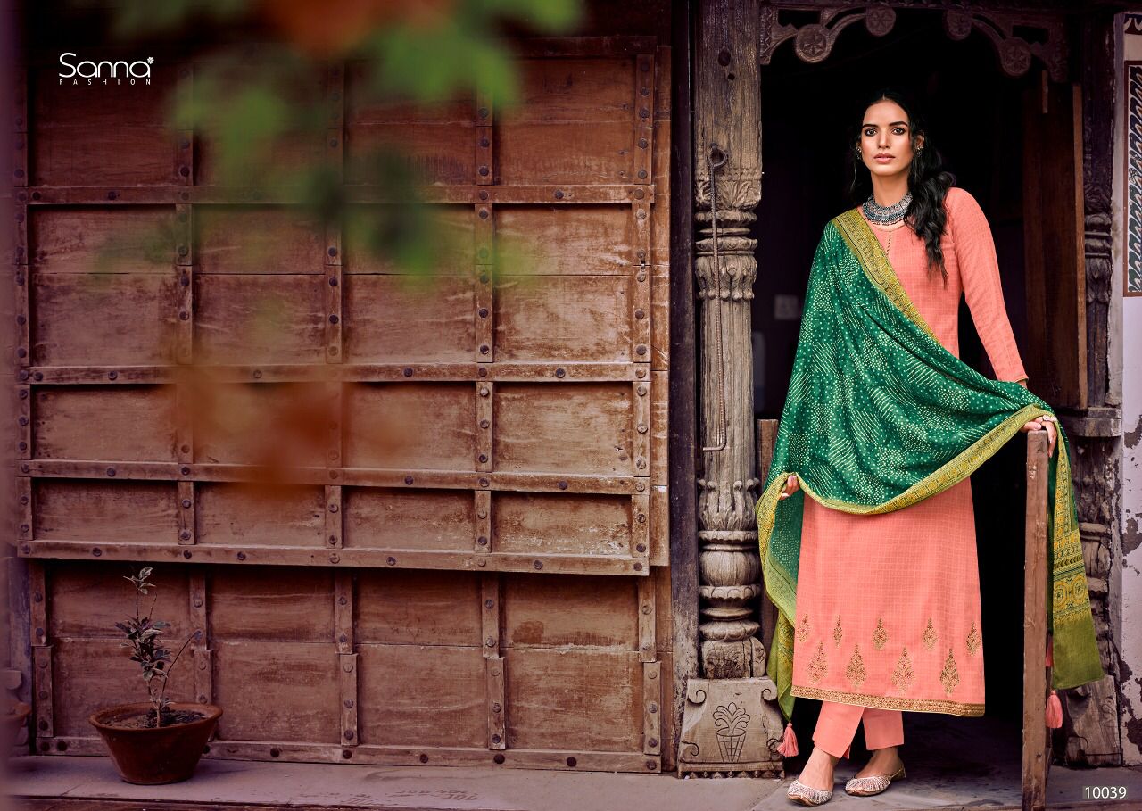 Sanna Fashion Fasilah Designer Salwar Kameez Catalogue Wholsale Price Surat