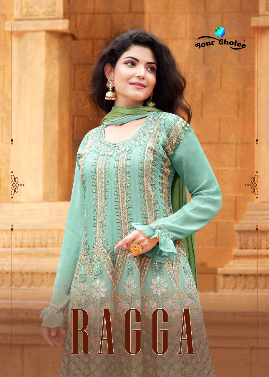 Your Choice Ragga 3854-3857 Series Party Wear Designer Suits Catalogue Collection 2021
