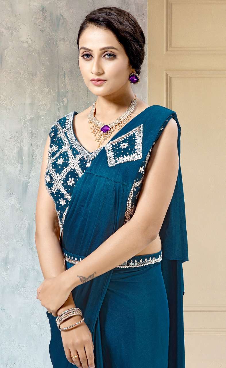amoha trendz 1015581 series fancy designer saree catalogue online supplier surat