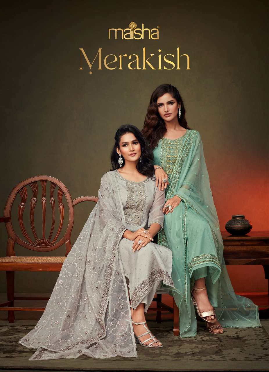 maisha merakish 11029-11034 series party wear salwar suits online wholesale 