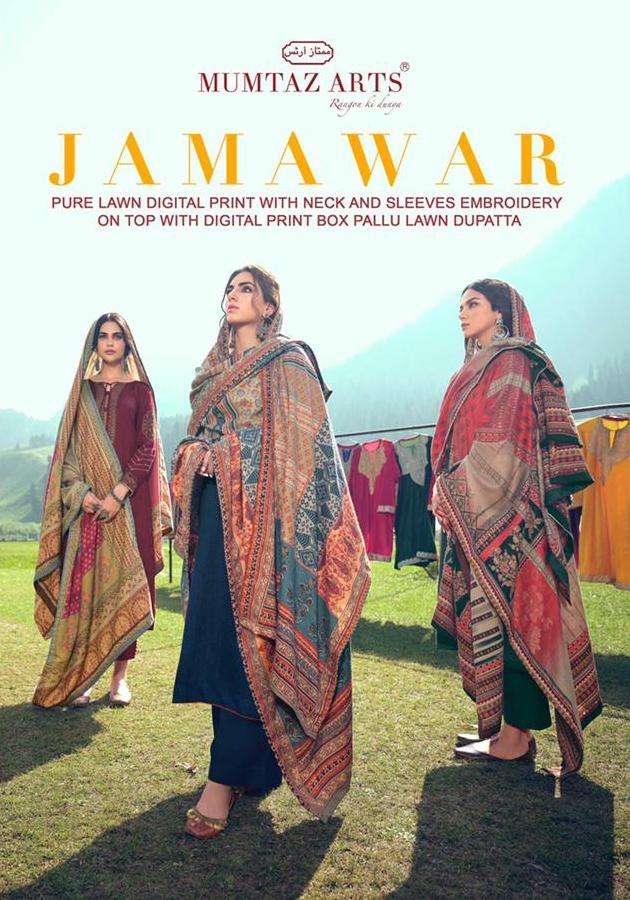 mumtaz arts jamawar cotton 2001-2008 cotton salwar suits with wholesale price