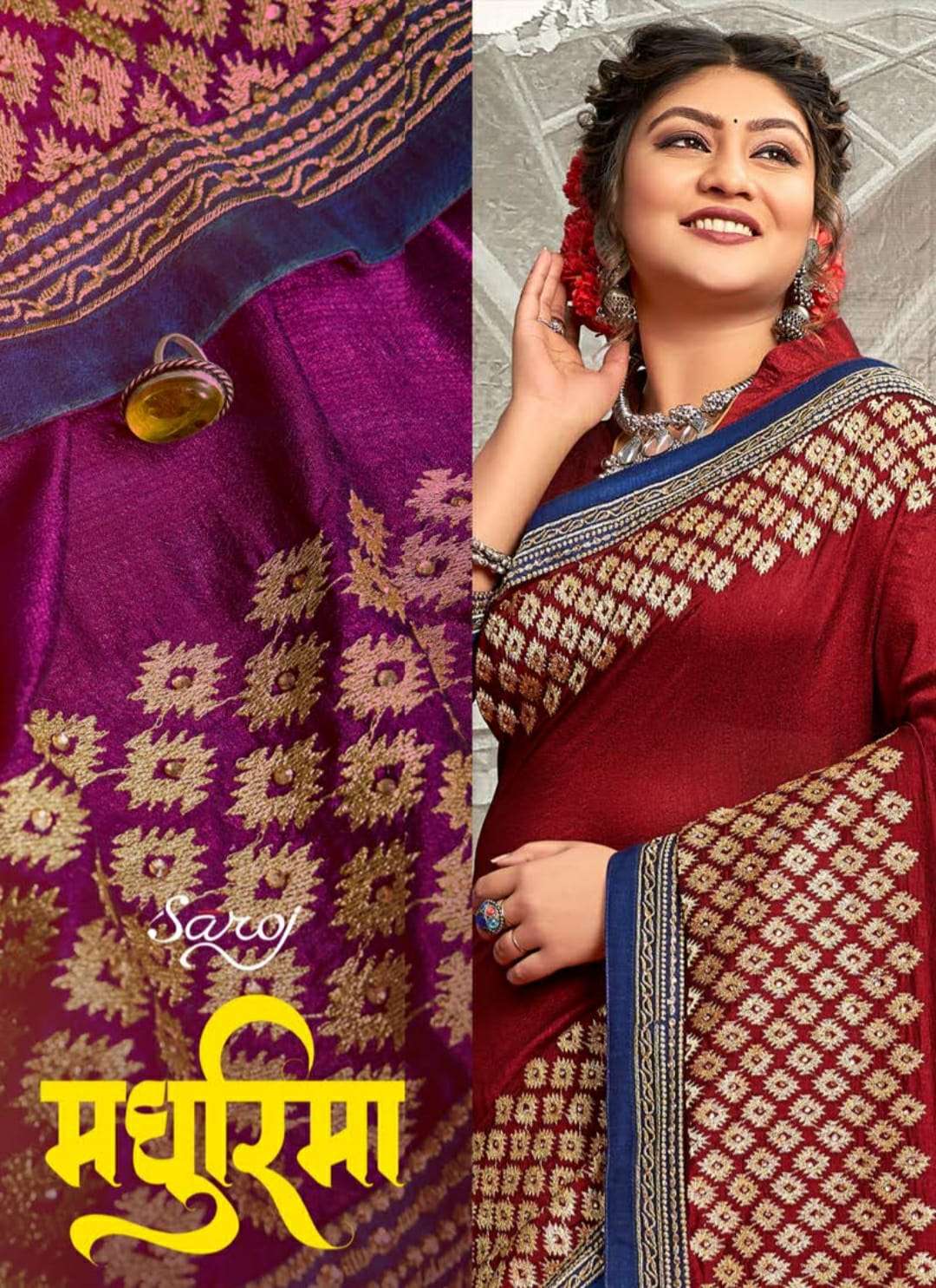 apple kantha collection vol 8 series 801-808 manipuri silk saree