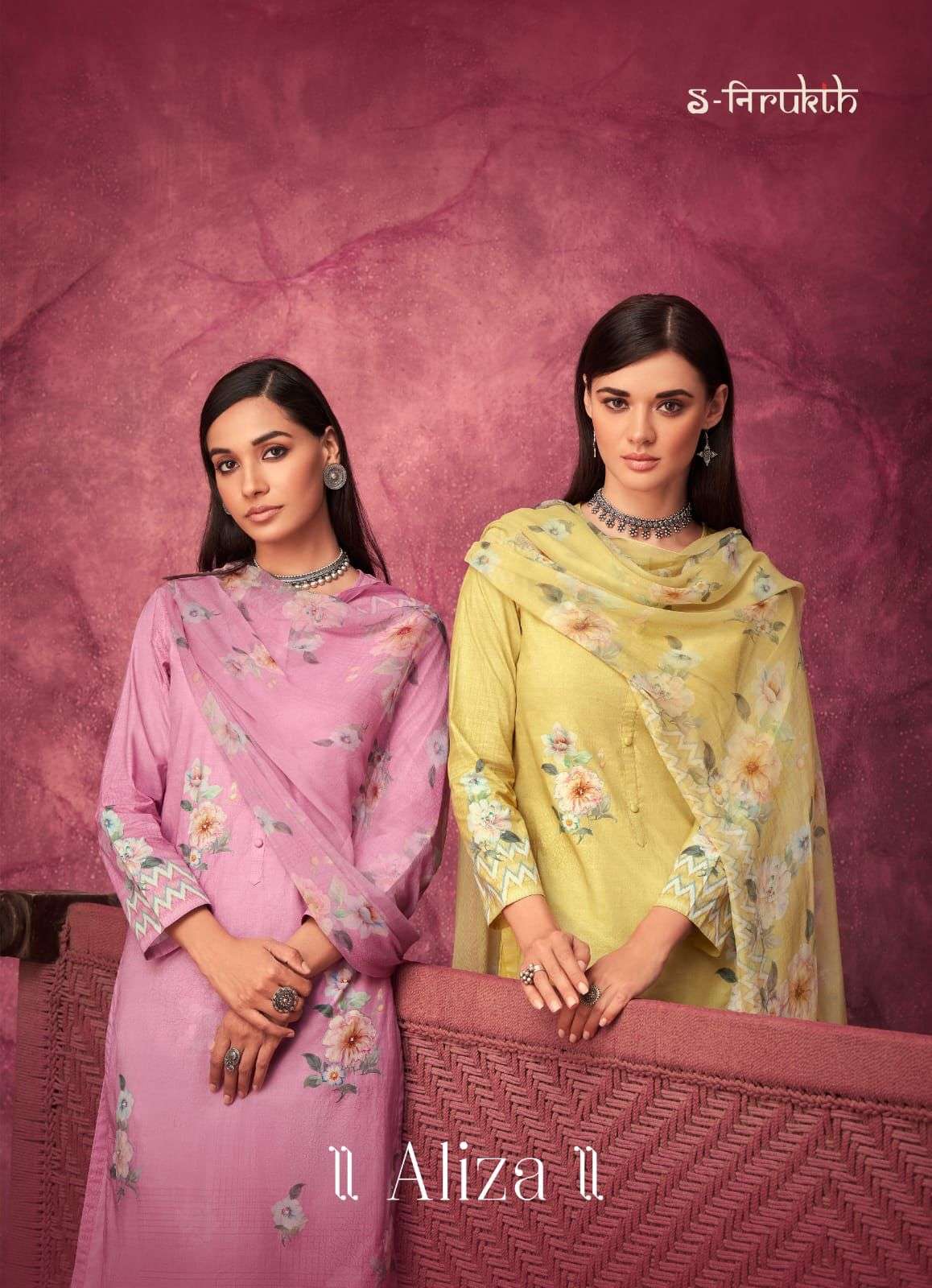 sahiba presents aliza cotton printed designer salwar suits collection wholesale price surat