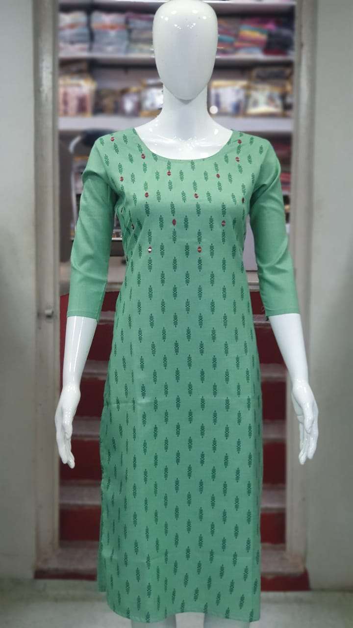 pratham fashion design no 1007 cotton kurti collection online manufacturer wholesale market surat