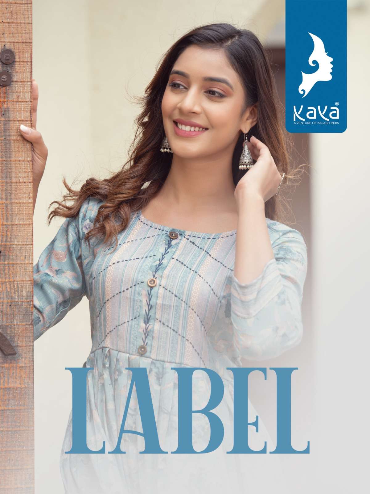 kaya label 01-08 series designer heavy reyon kurti collection wholesale best rate surat 