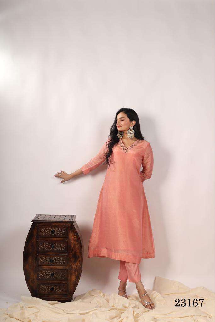 indira apparel 23167 design designer wedding wear casual kurti set wholesaler surat gujarat