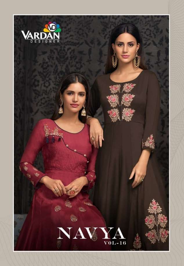 vardan designer navya vol 16 latest designer readymade floor length gown at wholesale price surat india 2023 12 18 12 28 16