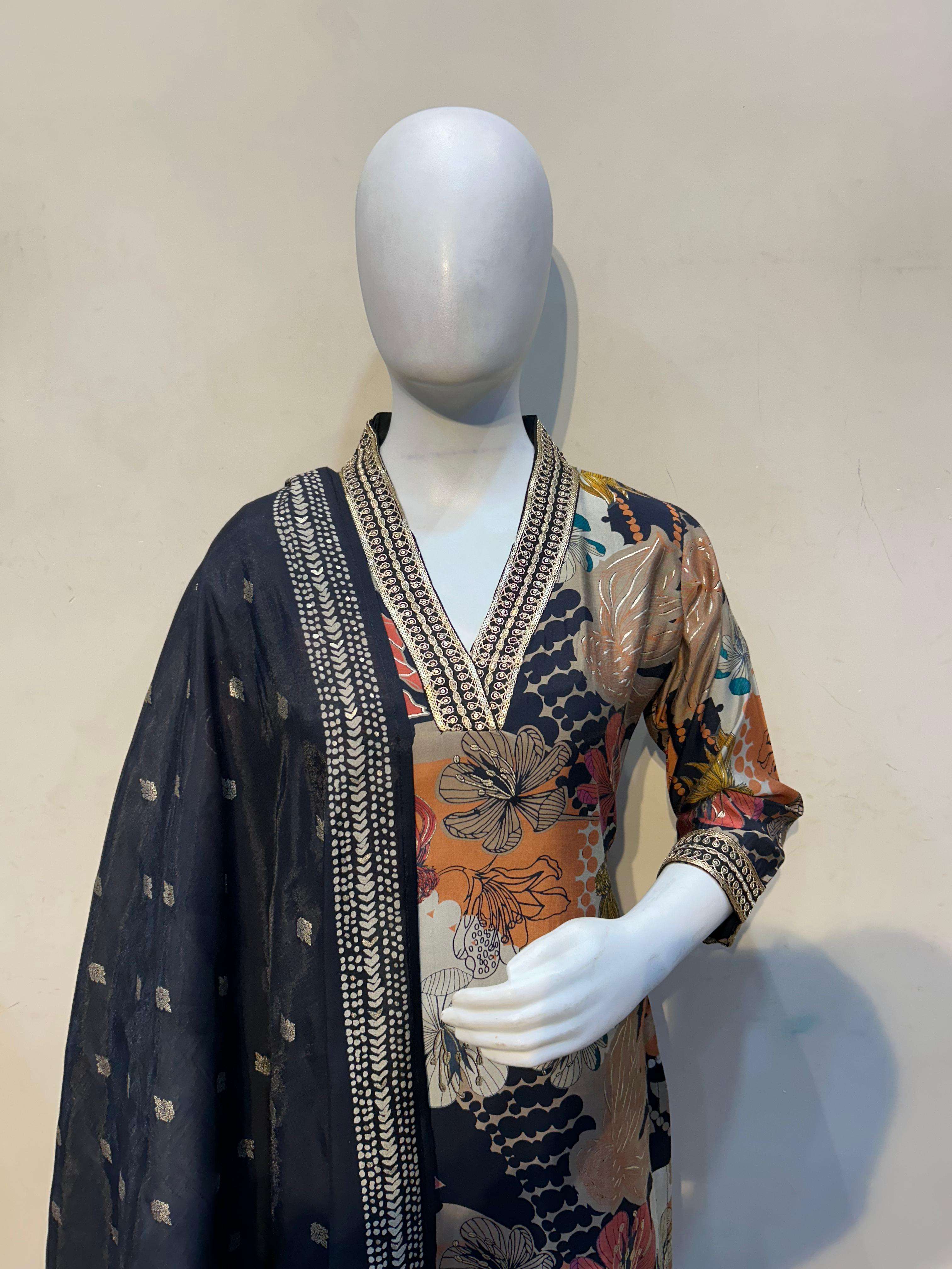 pratham fashion colourx 5048 & 5049 design latest designer kurti set wholesaler surat gujarat