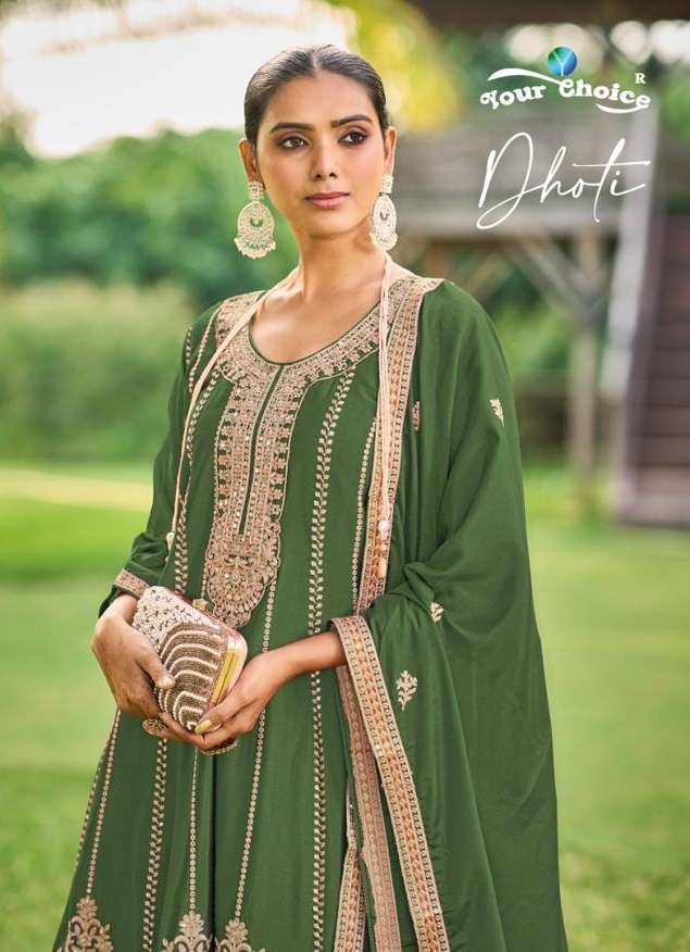 Buy Wedding Wear Pista Green Embroidery Work Dola Silk Saree Online From  Surat Wholesale Shop.