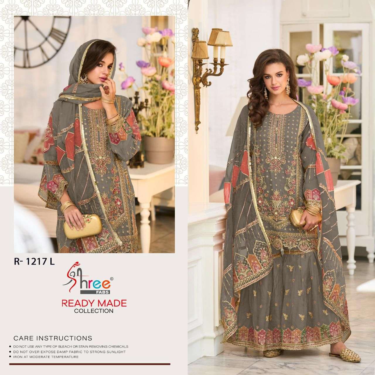shree fabs 1217 colours I to L series designer readymade salwar kameez wholesale price surat