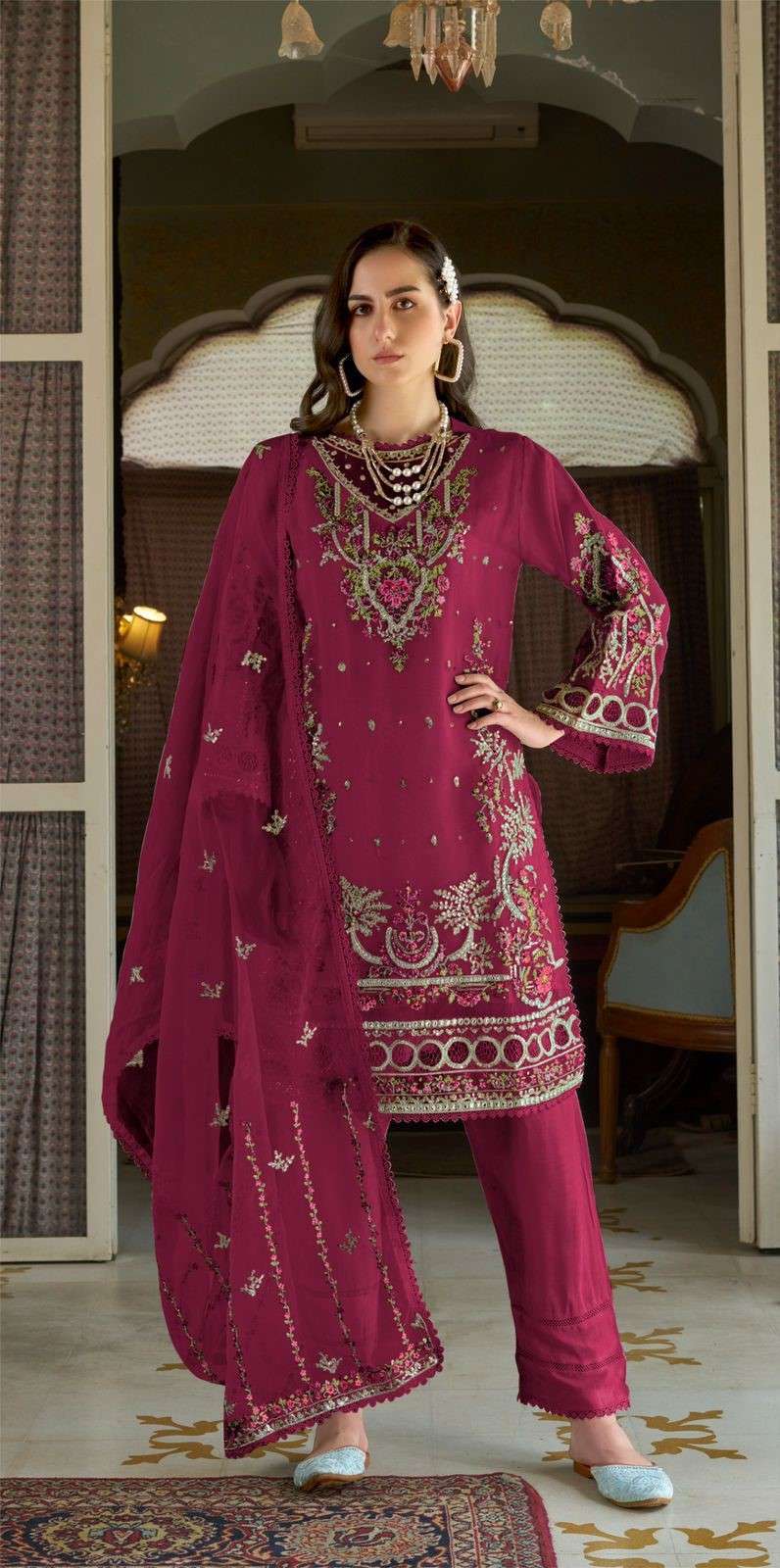 shree fabs 1241 colours wedding season special designer readymade pakistani suits surat gujarat