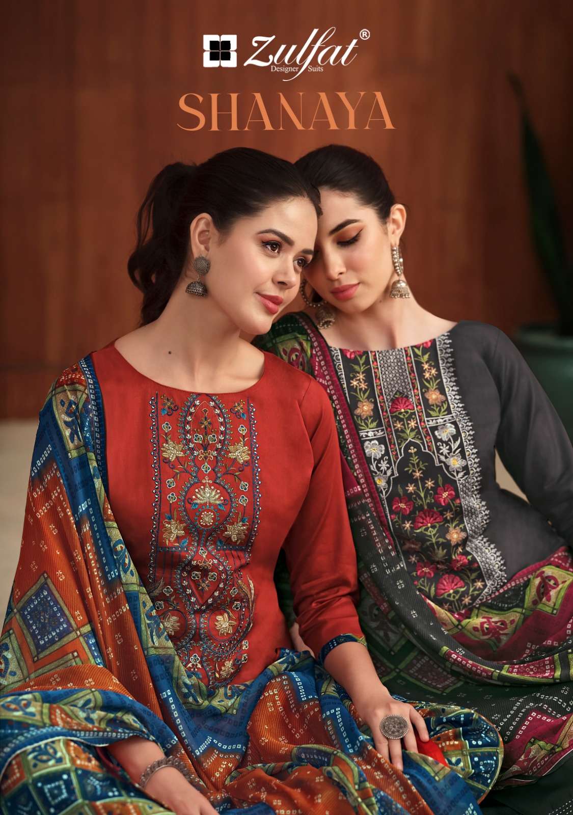 zulfat designer suits shanaya fancy designer salwar kameez catalogue manufacturer surat gujarat