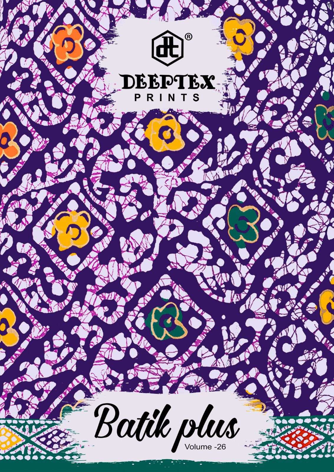 deeptex prints batik plus vol-26 2601-2610 series designer cotton salwar kameez lowest price dealer surat gujarat 