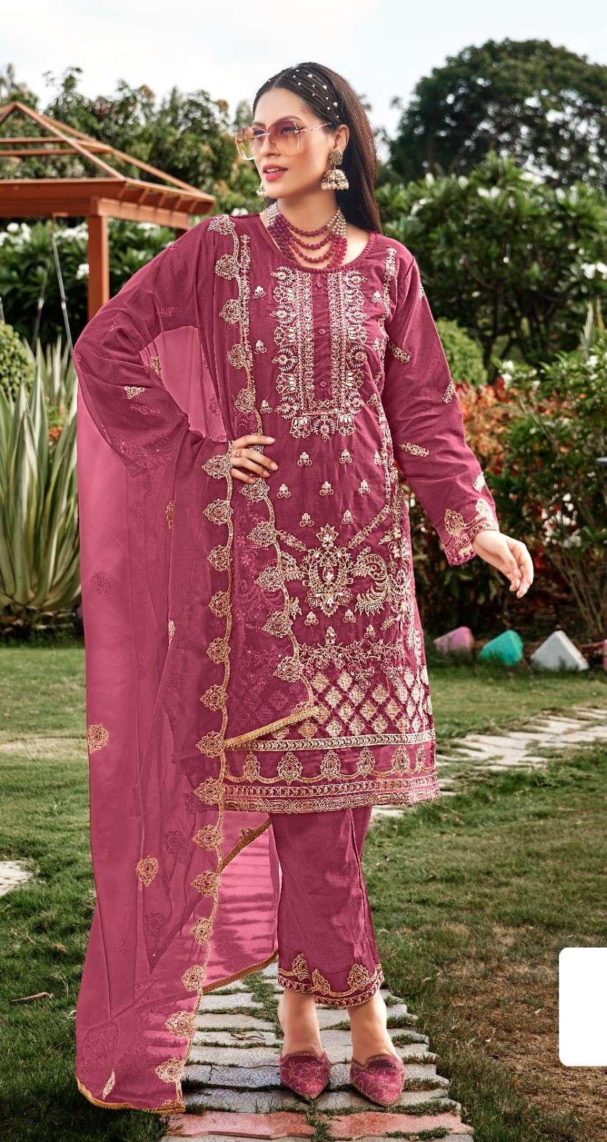 motifz 1084 colours organza embroidered pakistani salwar suits wholesale price surat gujarat 
