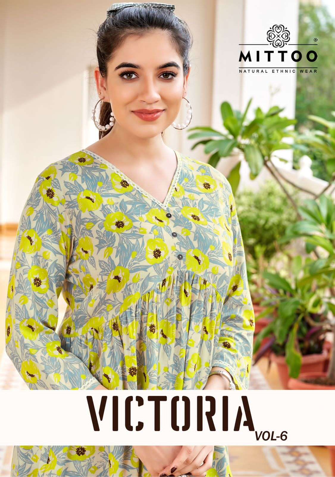 mittoo victoria vol 6 5029-5034 series exclsuvive reyon short tops collection buy wholesalers surat